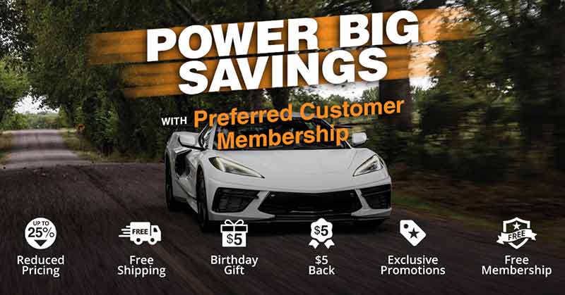 Amsoil preferred customers can save up to 25% off retail prices