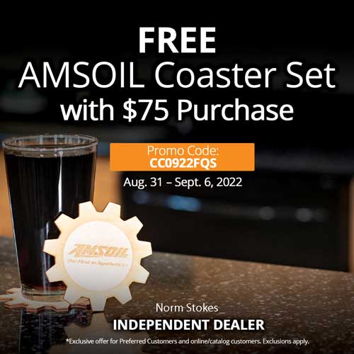 AMSOIL Promotion AMSOIL at Stokes Abode
