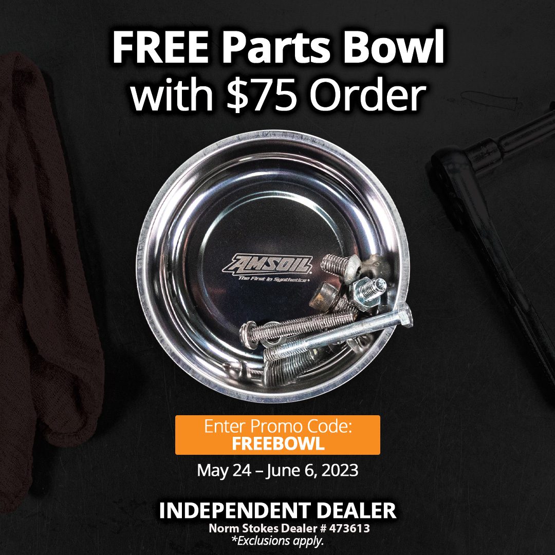 AMSOIL Free Parts Bowl Offer